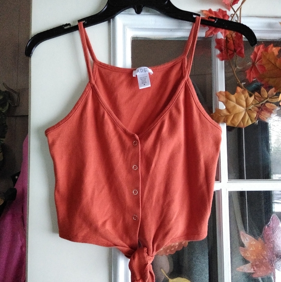 Was💲9! 🎉5/$20ADC front tie cami - Picture 1 of 8